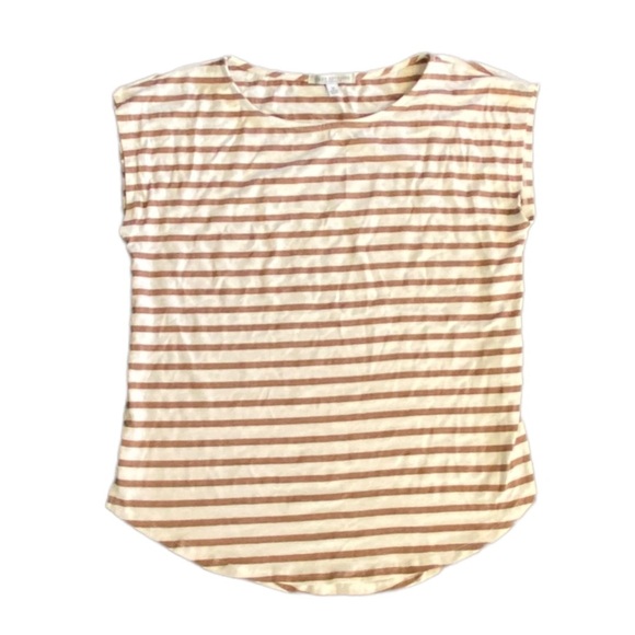 {Green Envelope} Short Sleeve Striped Shirt - Picture 1 of 7